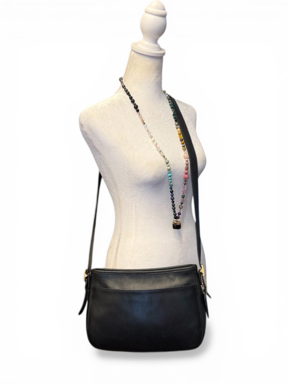 Coach Chelsea Zip Shoulder Bag Style 6000 Black USA - Picture 10 of 12